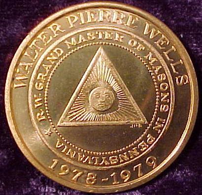 Benjamin Franklin Medallion, NWO, Bilderberg, Secret Societies,