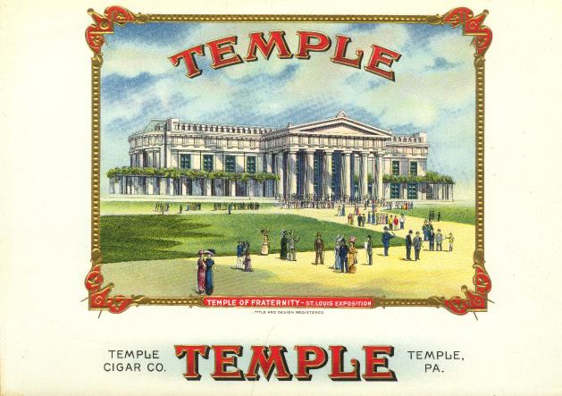 Masonic Temple Cigar Box Label1.jpg (54282 bytes)