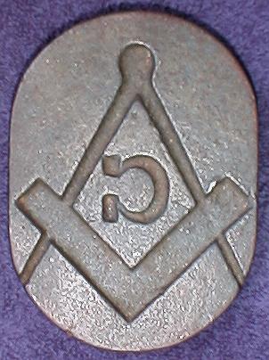 Masonic Butter Mold