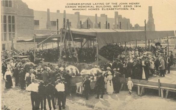 CornerstoneLayingatMHofPApostcard1.jpg (41618 bytes)