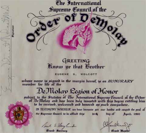 DemolayLegionofHonorCertificate1.jpg (23438 bytes)