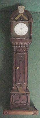 MiniatureMasonicGrandfatherClock1.jpg (9105 bytes)